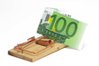 euro in mausefalle