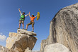 Climbers on the summit.