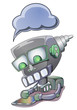 robot holding tablet PC