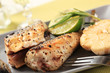 Pan fried mackerel