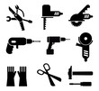 Tools icon set