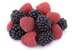 Raspberries and blackberries Raspberries and blackberries