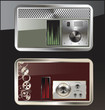 Vector volume knob with digital equalizer
