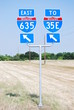 Junction 635 and 35E