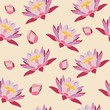 seamless lotus wallpaper