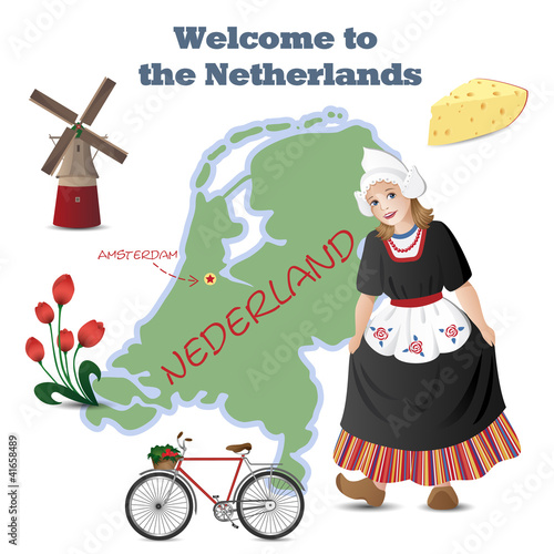Vector: Welcome to the Netherlands Welcome to the Netherlands