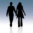 Pareja de enamorados