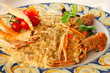 risotto con scampi
