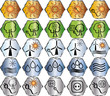 Erneubare Energie - 25 Icons