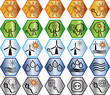 natürliche Energie - 25 Icons