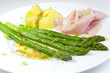green asparagus butter sauce