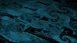rotated aqua blue spirals motion background