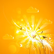 Bright sunny background