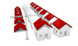 Houses under construction Houses under construction