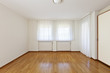 classic house, interior,empty room with windows