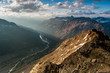 Panoramic view from Mont Pers