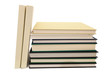 pile of books isolated on white pile of books isolated on white