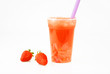 Erdbeer Bubble Boba Tea