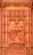 Historical train station museum detail, Cardiff bay (Wales)