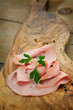 Mortadella salami Mortadella salami