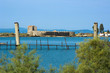 Triangular Fortress In Butrint, Albania Triangular Fortress In Butrint, Albania