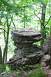 Table shaped rock