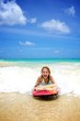 Girl Body Boarding