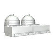 Model of a nuclear power plant