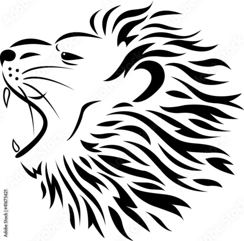 Vektor: Lion Tattoo Lion Tattoo