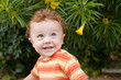 portrait of a happy boy