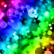 Bokeh Rainbow Colors