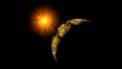 Rising in space