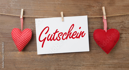 Foto: Gutschein! Gutschein!