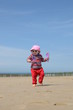 mes premiers pas sur la plage