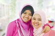Happy Muslim women