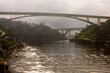 Dawn in the mouth of river Douro
