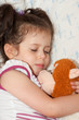 sleeping girl