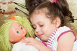 sleeping girl