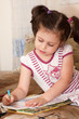 drawing girl