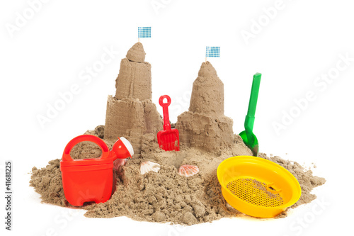 Foto: Sandcastle at the beach Sandcastle at the beach