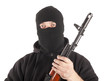 Photo: Man in mask with gun Man in mask with gun