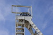 Bergbau Förderturm
