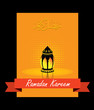 Islamic art. Ramadan kareem
