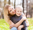 mother and son