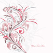 floral invitation