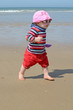 courir sur la plage
