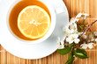 Tea with flower