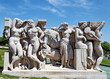 Groupe de statues en pierre blanche, Trocadero Paris. Groupe de statues en pierre blanche, Trocadero Paris.