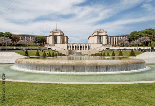 Foto: Esplanade du Trocadéro. Paris. Esplanade du Trocadéro. Paris.