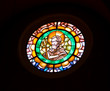 Stained glass window